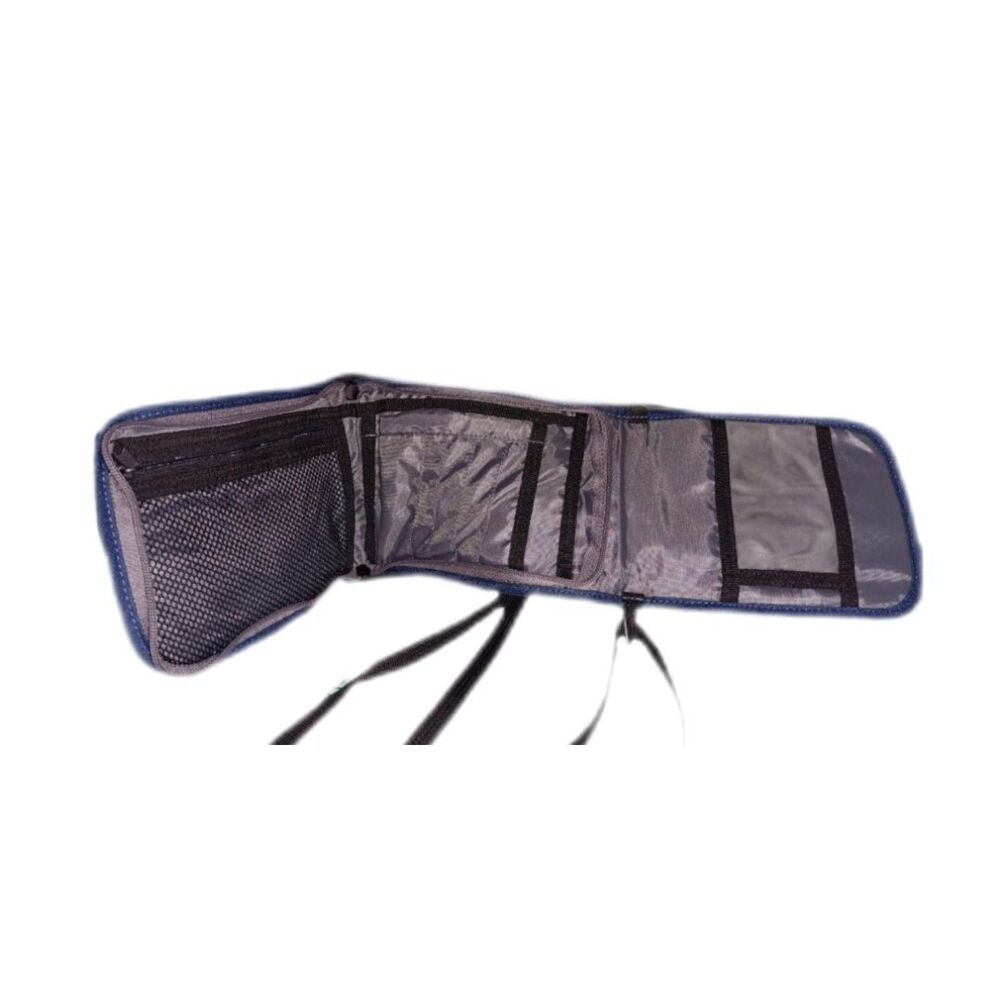NEW Eddie Bauer Travel Blue Crossbody Wallet - Picture 2 of 2
